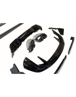 Kit Estetico BMW G05 X5 LCI 2023+ Look M Performance Nero lucido (Cod. E-TCBG105)