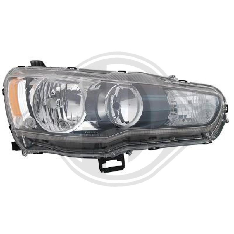 Faro anteriore destro Mitsubishi Lancer (berlina) 08- (Cod. D-5808080)