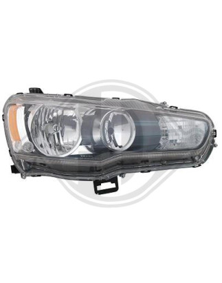 Faro anteriore sinistro Mitsubishi Lancer (berlina) 08- (Cod. D-5808081)