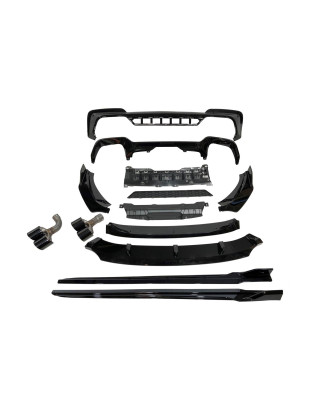 Kit Estetico BMW X3 G01 2018-2021 Look M Performance Nero lucido (Cod. E-TCB4195)