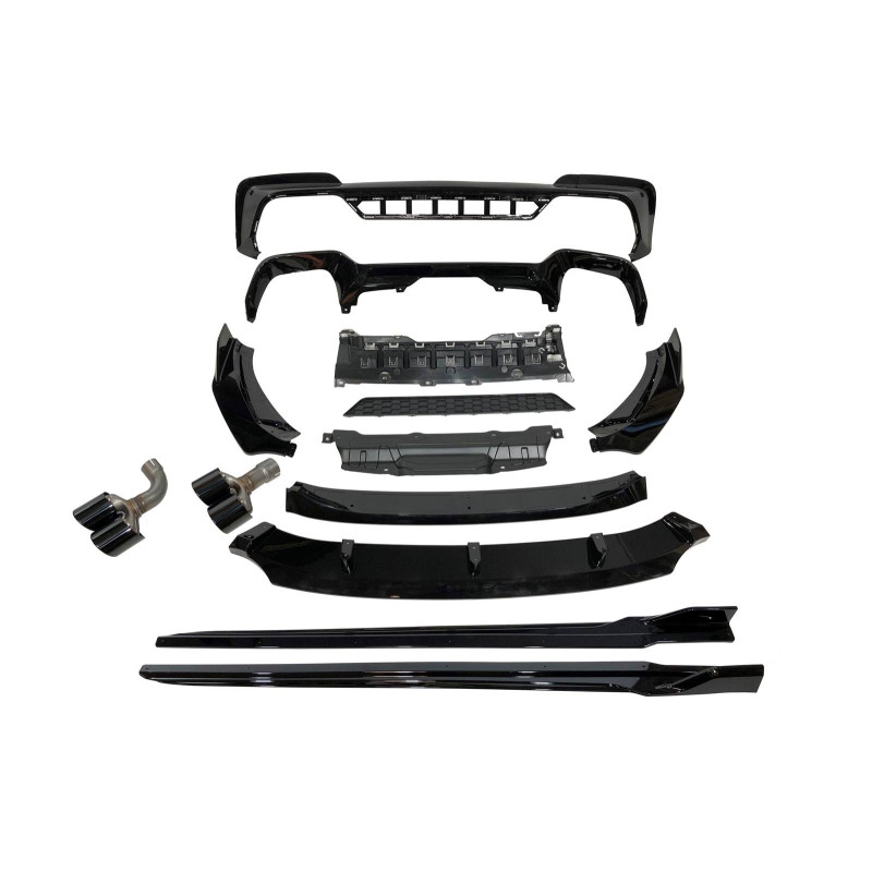 Kit Estetico BMW X3 G01 2018-2021 Look M Performance Nero lucido (Cod. E-TCB4195)