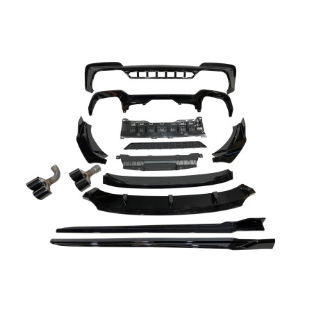 Kit Estetico BMW X3 G01 2018-2021 Look M Performance Nero lucido (Cod. E-TCB4195)