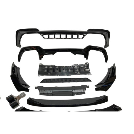 Kit Estetico BMW X3 G01 2018-2021 Look M Performance Nero lucido (Cod. E-TCB4195)