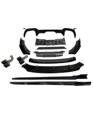 Kit Estetico BMW X3 G01 2018-2021 Look M Performance Nero lucido (Cod. E-TCB4195)