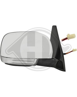 Specchio retrovisore esterno Mitsubishi Pajero IV 07-12 (Cod. D-5845924)