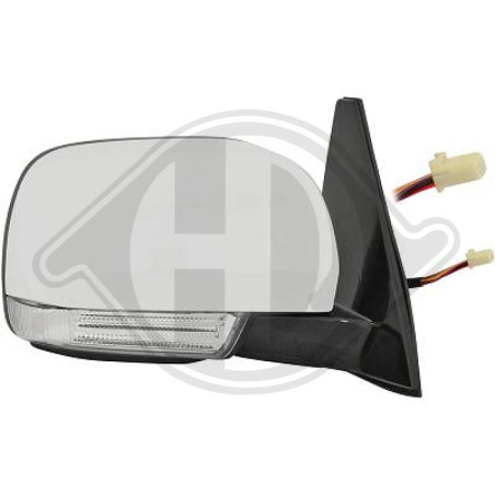 Specchio retrovisore esterno Mitsubishi Pajero IV 07-12 (Cod. D-5845924)