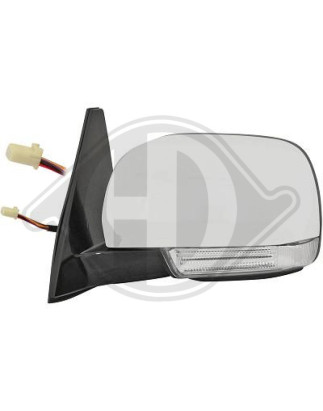 Specchio retrovisore esterno Mitsubishi Pajero IV 07-12 (Cod. D-5845925)