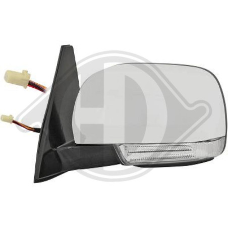 Specchio retrovisore esterno Mitsubishi Pajero IV 07-12 (Cod. D-5845925)