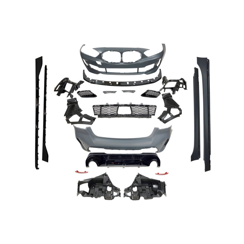 Kit Estetico BMW F40 Look M Performance Minigonne (Cod. E-TCBF404F405F403F4061)