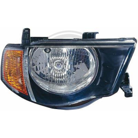 Faro anteriore destro Mitsubishi L200 06-10 (Cod. D-5881880)