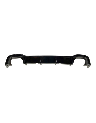 Diffusore Posteriore Volkswagen Golf 8 GTI MAX Nero lucido 2 Uscite doppio (Cod. E-TCW6227)