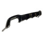 Diffusore Posteriore Volkswagen Golf 8 GTI MAX Nero lucido 2 Uscite doppio (Cod. E-TCW6227)