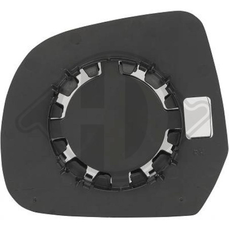Vetro specchio Specchio esterno Nissan Micra K13 10-13 (Cod. D-6025026)