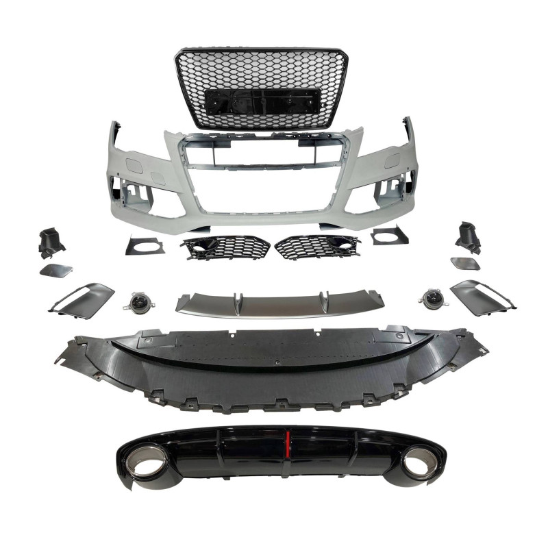 Kit Estetico Audi A7 2011-2014 Look RS7 per SLine (Cod. E-TCA701310307)