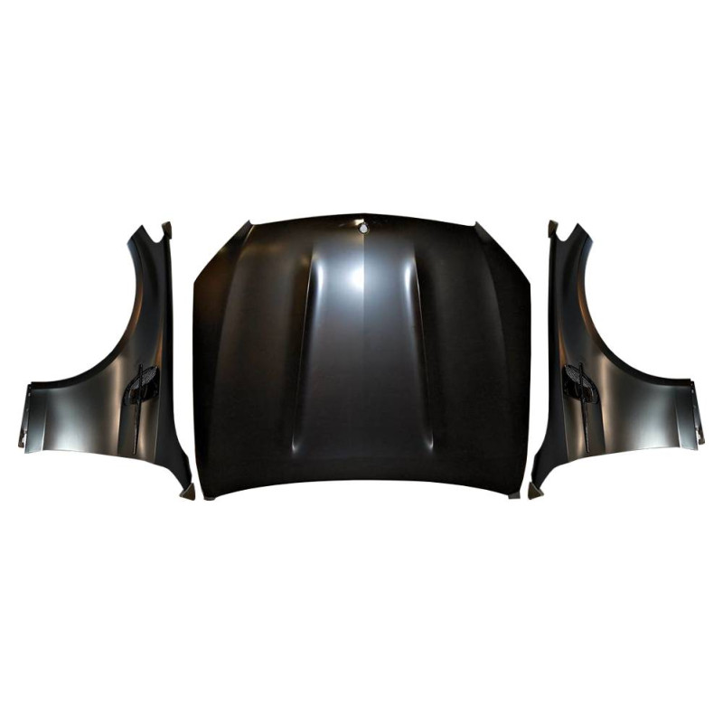 Cofano E Parafanghi Mercedes W205 2014-2021 4P/COUPE/ESTATE Look GT (Cod. E-TCM03812045)