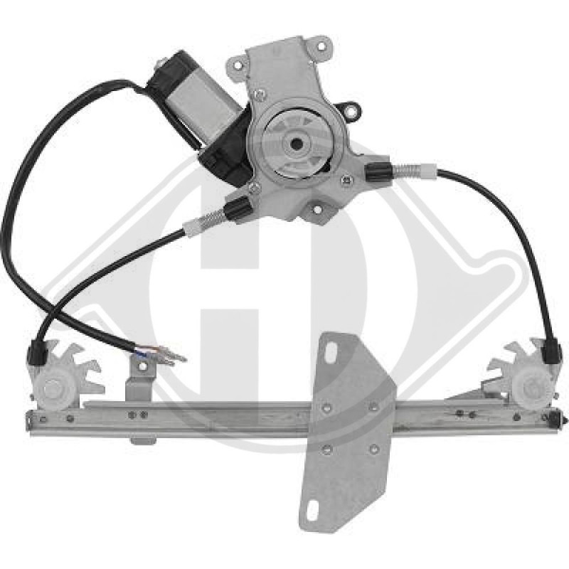 Alzacristallo posteriore destro Nissan Qashqai 07-10 (Cod. D-6045920)