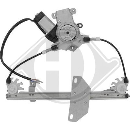 Alzacristallo posteriore destro Nissan Qashqai 07-10 (Cod. D-6045920)