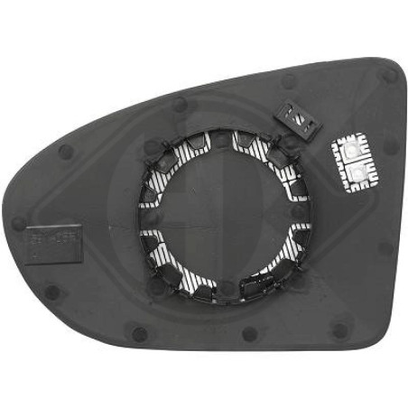 Vetro specchio Specchio esterno Nissan Qashqai 07-10 (Cod. D-6045928)