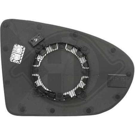 Vetro specchio Specchio esterno Nissan Qashqai 07-10 (Cod. D-6045929)