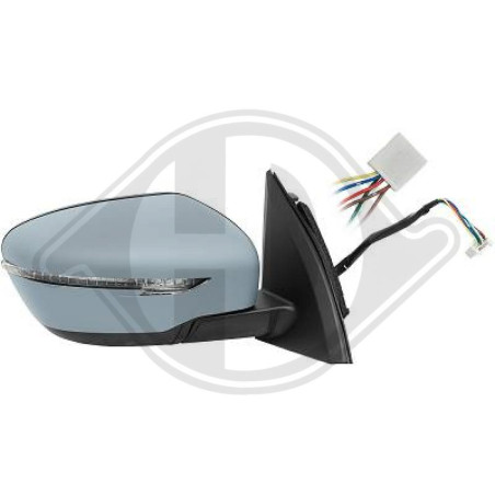 Specchio retrovisore esterno Nissan Qashqai 14-17 (Cod. D-6046824)