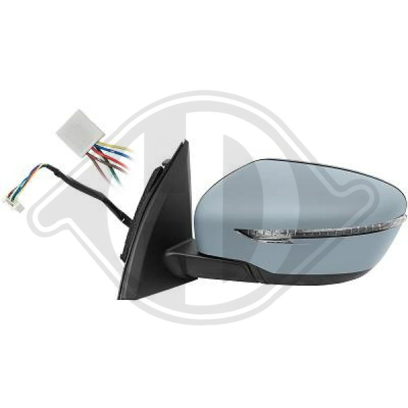 Specchio retrovisore esterno Nissan Qashqai 14-17 (Cod. D-6046825)