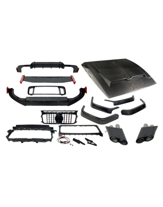 kit estetico Mercedes W464 Look Rocket 900 Carbonio (Cod. E-TCM0450)
