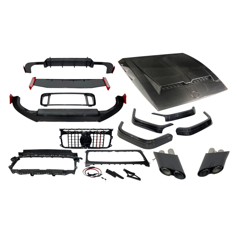 kit estetico Mercedes W464 Look Rocket 900 Carbonio (Cod. E-TCM0450)