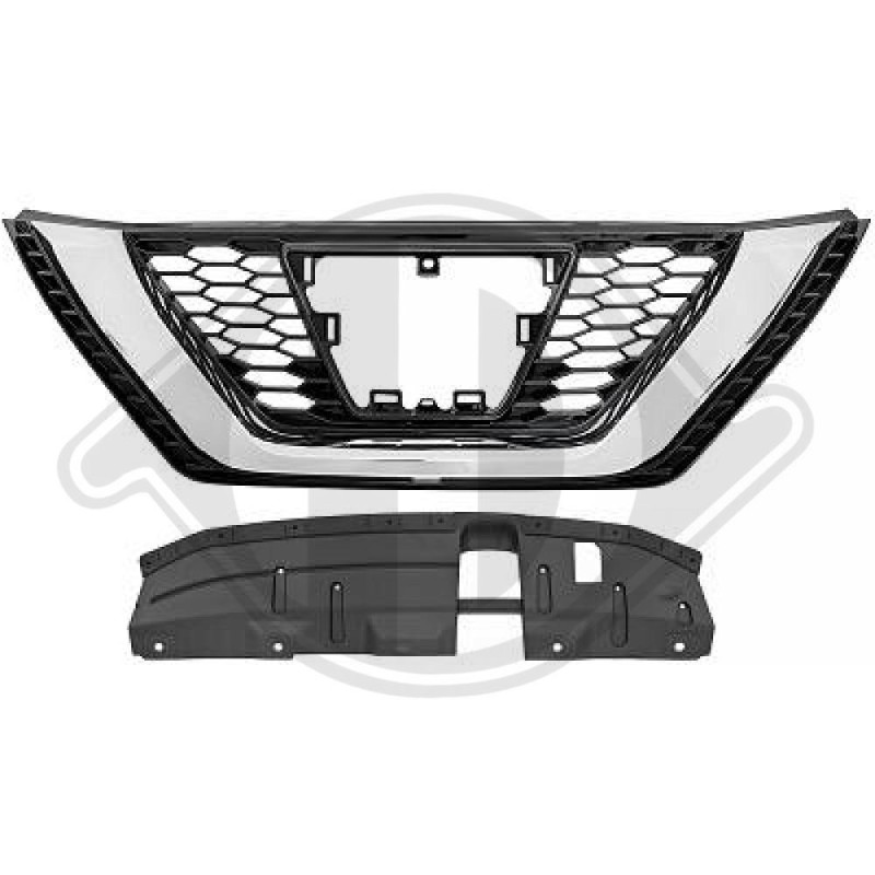Griglia radiatore Nissan Qashqai 17- (Cod. D-6046940)