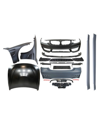 Kit Estetico BMW F36 Look M4 Parafanghi Anteriori cofano (Cod. E-TCBF344F328F314F31092931)