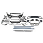 Kit Estetico Mercedes W205 2014-2018 4P / SW Look C63 (Cod. E-TCM0200016201230143N)