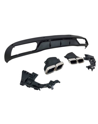 Kit Estetico Mercedes W205 2014-2018 4P / SW Look C63 (Cod. E-TCM0200016201230143N)