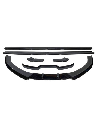 Kit estetico Audi A3 2017-2019 Look RS3 Nero lucido (Cod. E-TCA0344)