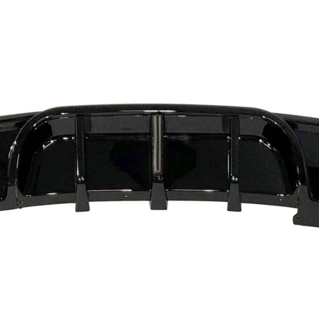 Diffusore Posteriore BMW E82 / E88 look M Performance Nero lucido Luce freno a led (Cod. E-TCB6357)