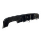 Diffusore Posteriore BMW E82 / E88 look M Performance Nero lucido Luce freno a led (Cod. E-TCB6357)