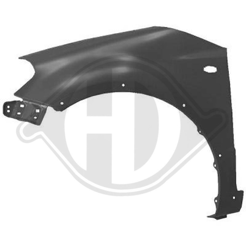 Parafango anteriore destro Fiat Sedici 06- (Cod. D-6445806)
