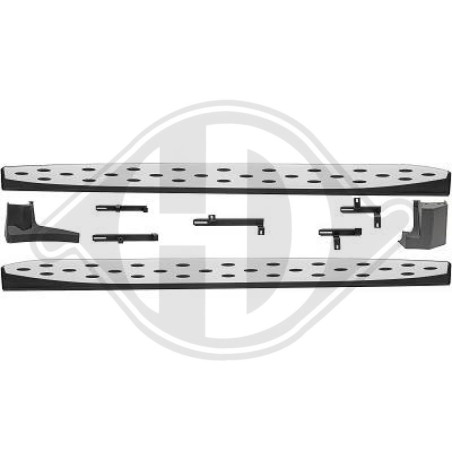 Set Pedane sottoporta Kia Sportage 16- (Cod. D-6523033)