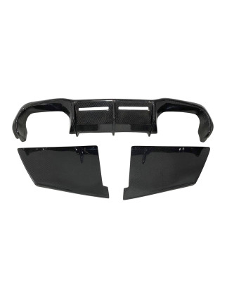 Diffusore Posteriore In Carbonio BMW F87 Look M2 (Cod. E-TCB6356)
