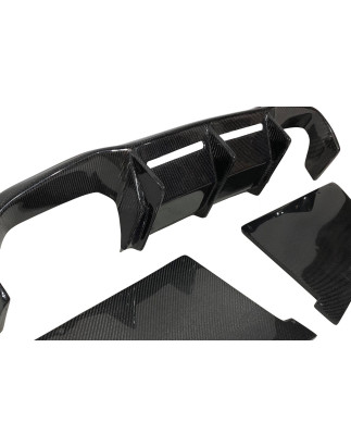 Diffusore Posteriore In Carbonio BMW F87 Look M2 (Cod. E-TCB6356)