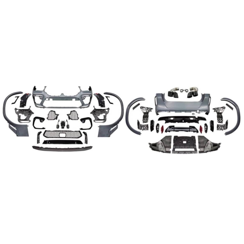 Kit Estetico Bmw X6 G06 look X6M (Cod. E-TCB6355) Kit Estetico Bmw X6 G06 look X6M (Cod. E-TCB6355)