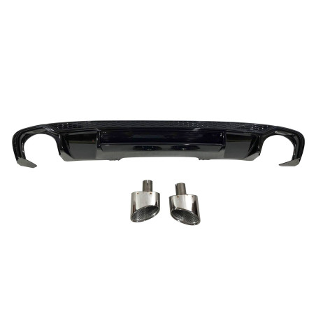 Diffusore Posteriore Audi A4 4P / Avant 2016+ Sline (Cod. E-TCA02581)