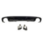 Diffusore Posteriore Audi A4 4P / Avant 2016+ Sline (Cod. E-TCA02581)