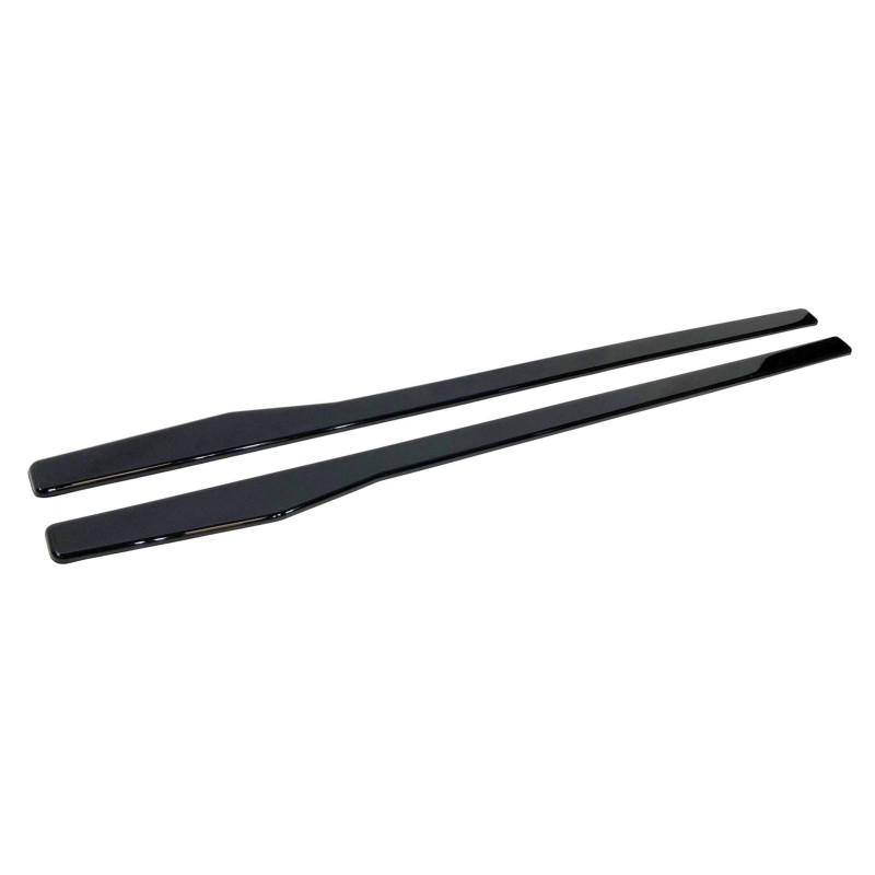Diffusori minigonne Mercedes W204 Look AMG Nero lucido (Cod. E-TCM0373)
