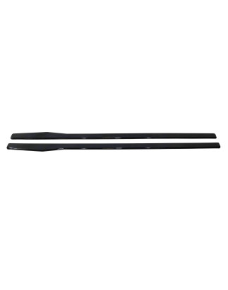 Diffusori minigonne Mercedes W204 Look AMG Nero lucido (Cod. E-TCM0373)