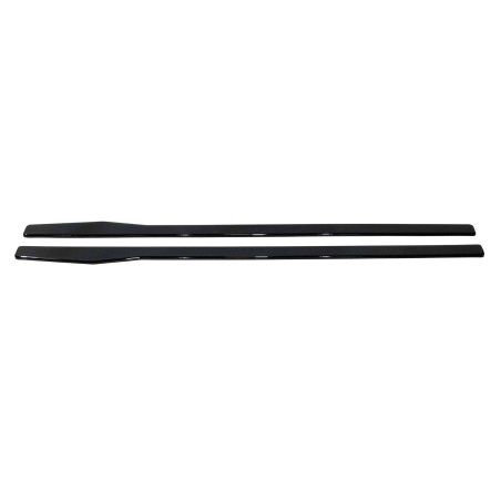 Diffusori minigonne Mercedes W204 Look AMG Nero lucido (Cod. E-TCM0373)