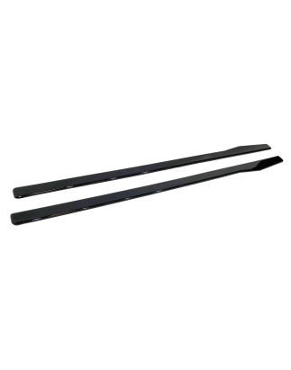 Diffusori minigonne Mercedes W205 2015+ Look AMG Nero lucido (Cod. E-TCM0388)