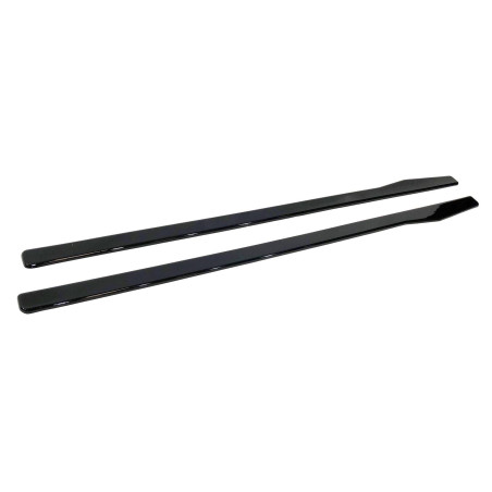Diffusori minigonne Mercedes W205 2015+ Look AMG Nero lucido (Cod. E-TCM0388)