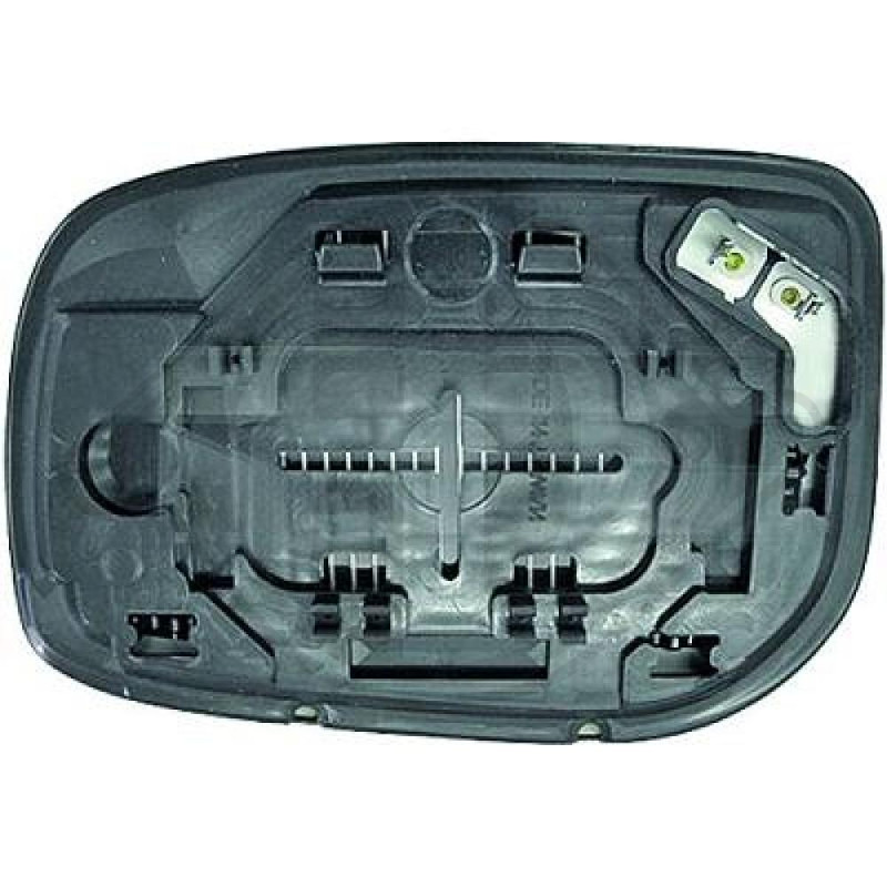 Vetro specchio Specchio esterno Toyota Yaris 06-08 (Cod. D-6606026)