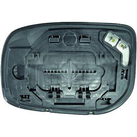 Vetro specchio Specchio esterno Toyota Yaris 06-08 (Cod. D-6606026)