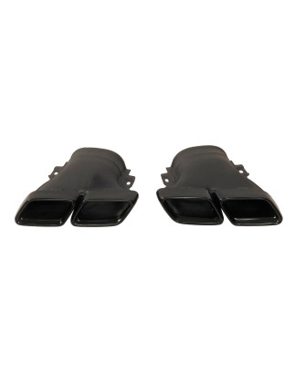 Terminali Di Uscita Di Scarico Mercedes W213 E63 Black (Cod. E-SIL00991)