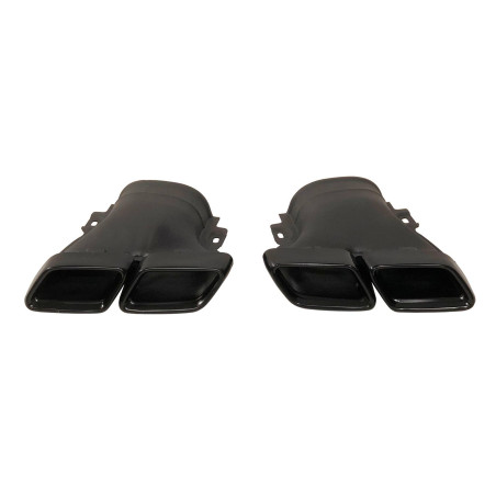 Terminali Di Uscita Di Scarico Mercedes W213 E63 Black (Cod. E-SIL00991)
